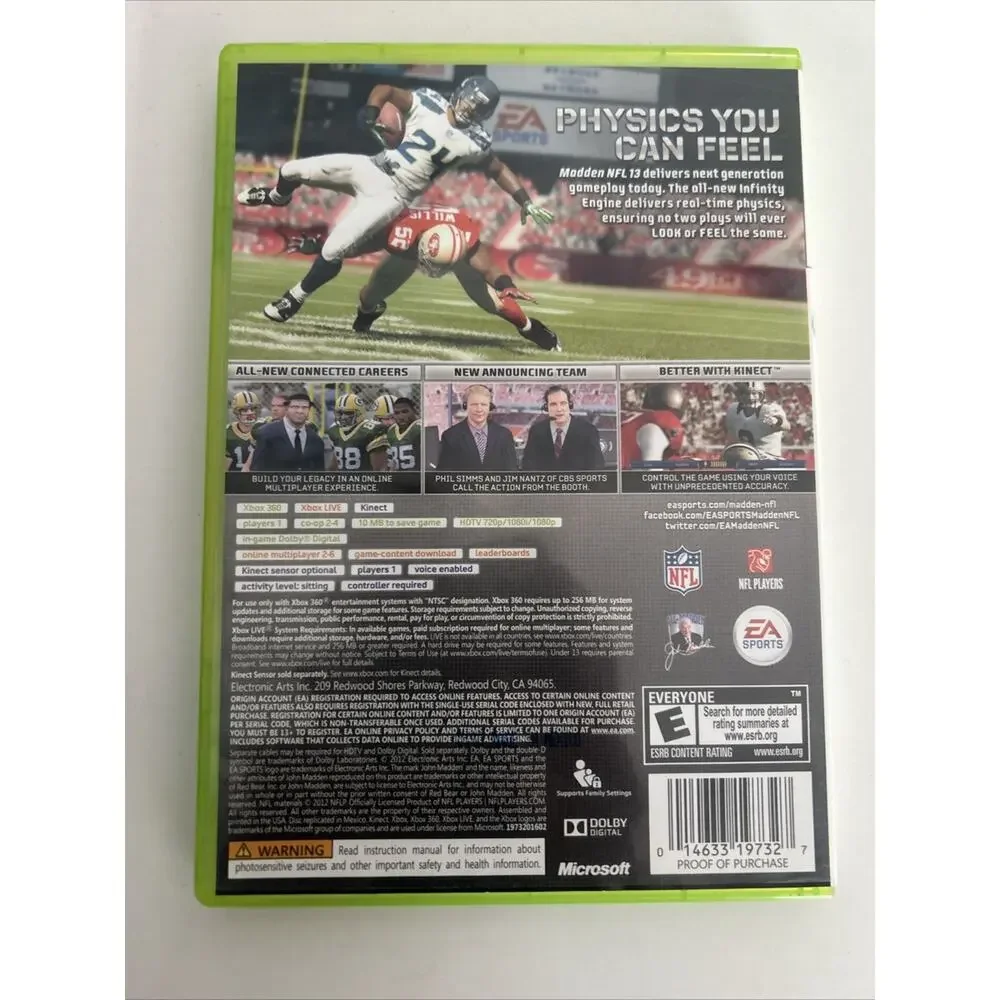 Madden NFL 13 - Microsoft Xbox 360